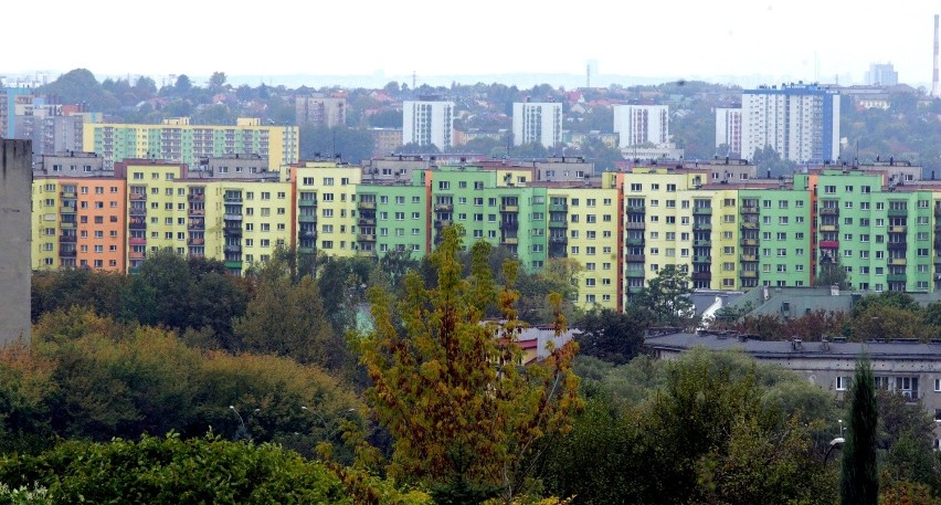 Panorama Zagłębia z Dąbrowy Górniczej - Gołonogu