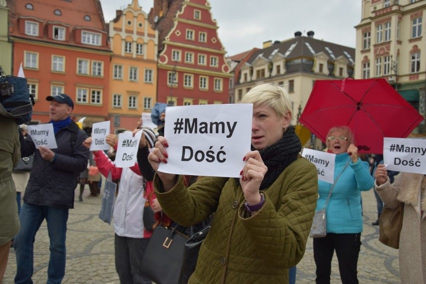 Protest "Mamy Dość we Wrocławiu"