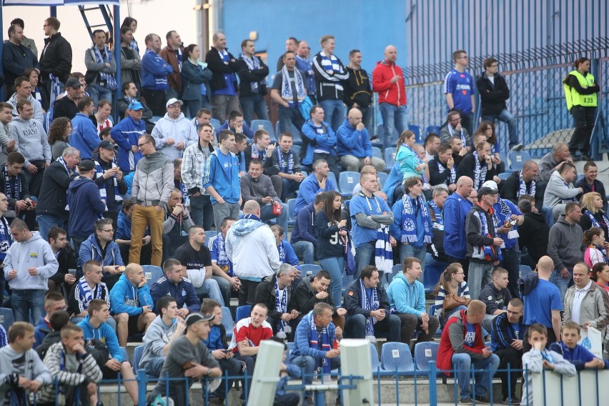 Ruch Chorzów - Wisła Kraków. Kibice Ruchu Chorzów