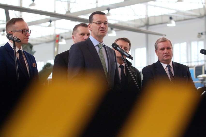 Mateusz Morawiecki w PZL-Świdnik. Tym razem bez konkretów