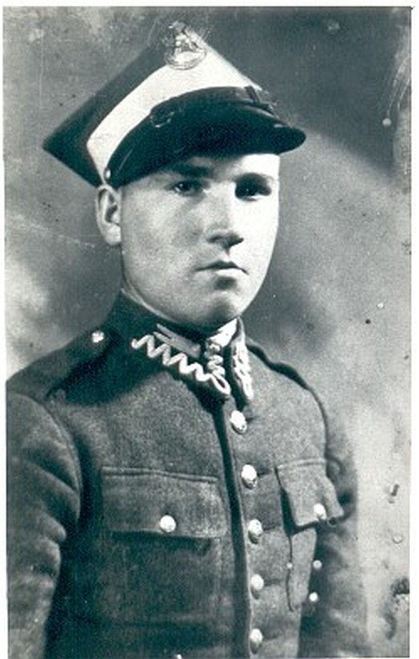Rotmistrz Jan Radwański w młodości.