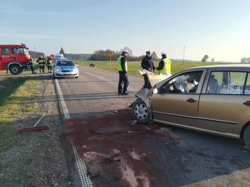 Do tego wypadku doszło w poniedziałek około godziny 13 na...