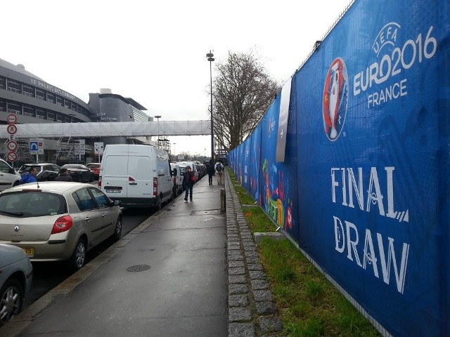 Paryż przed losowaniem Euro 2016