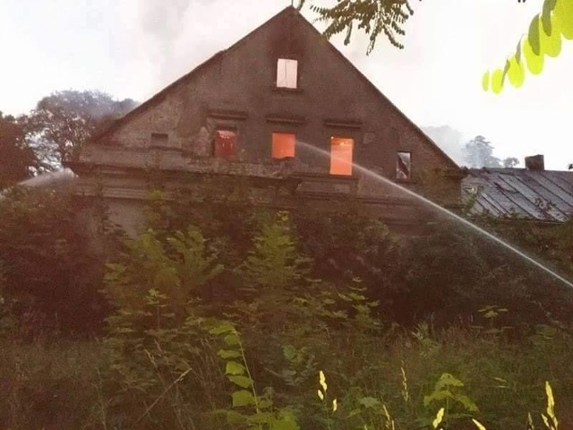 Do pożaru pałacu w Panowicach doszło w piątek, 8 lipca, rano.
