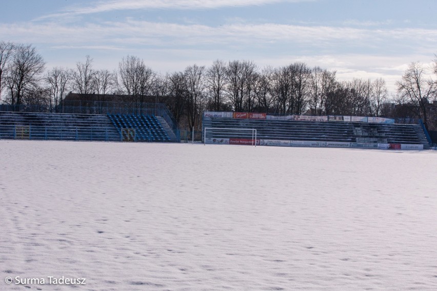 Białe boiska w Stargardzie. Zimowe ZDJĘCIA nie tylko ze stadionów