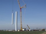 Budowa elektrowni wiatrowej pod Goworowem