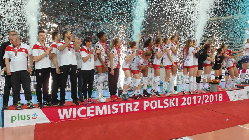 ŁKS Łódź wicemistrzem Polski 2018 w siatkówce kobiet