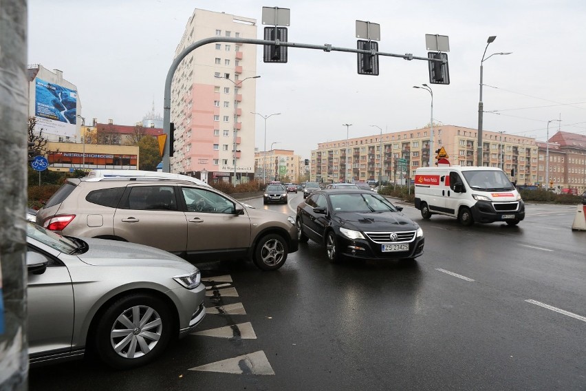 Wyłączono sygnalizację w centrum Szczecina. Są utrudnienia