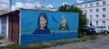 Nowy mural w Grudziądzu z dedykacją dla „Królowej polskich rzek” namalował Dariusz Paczkowski. Zobacz zdjęcia