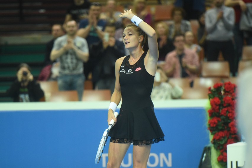 WTA Katowice Open Agnieszka Radwańska przegrała walke o...