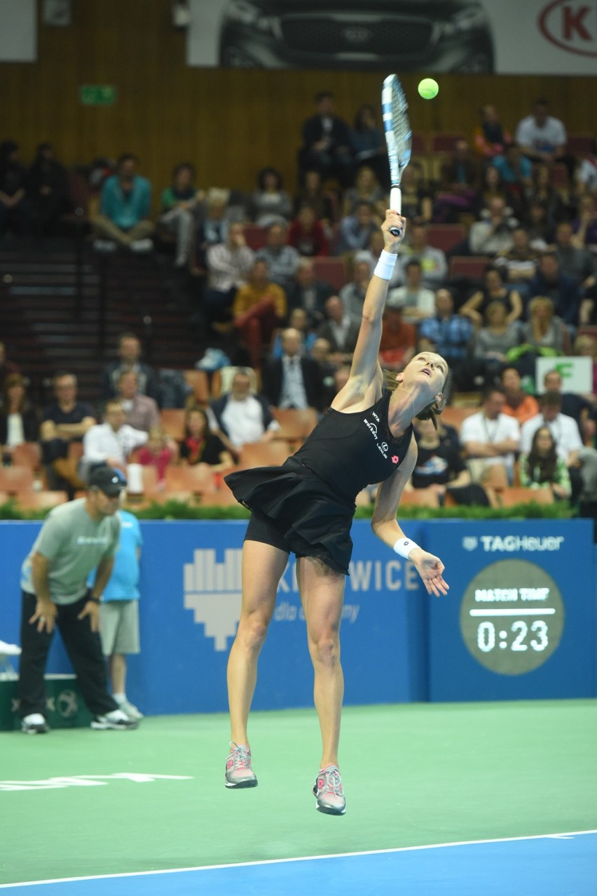 WTA Katowice Open Agnieszka Radwańska przegrała walke o...