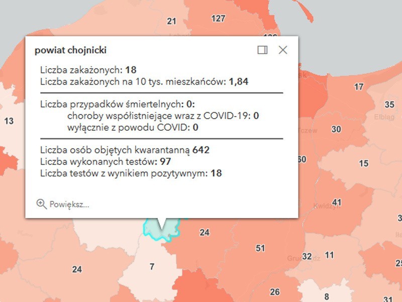 Koronawirus na Pomorzu 4.04.2021. 1273 nowe przypadki zachorowania na Covid-19 w województwie pomorskim. Zmarło 5 osób