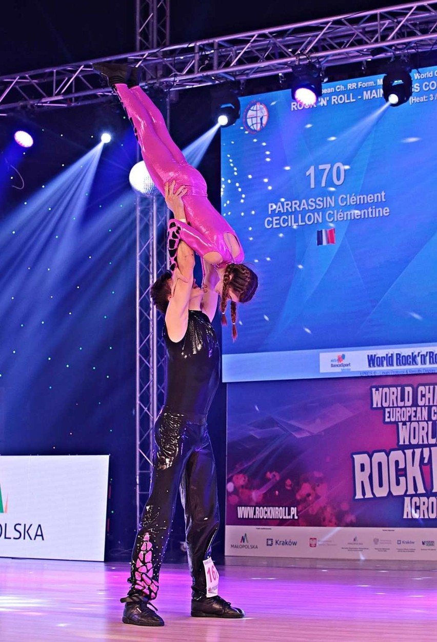 Kraków. Mistrzostwa Świata i Europy oraz Puchar Świata w Rock'n'Rollu Akrobatycznym. Spotkali się najlepsi [ZDJĘCIA]