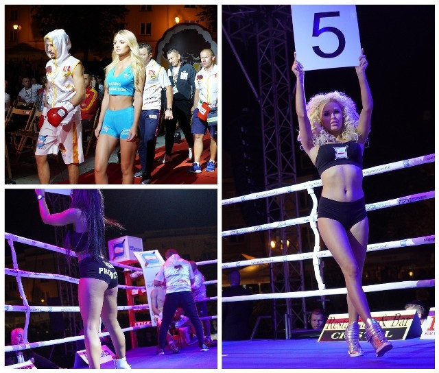 Ring Girls na gali Białystok Chorten Boxing Show III