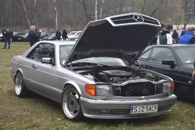 Zlot Mercedesów w Poniedziałek Wielkanocny w Rybniku odbył się już po raz 16.