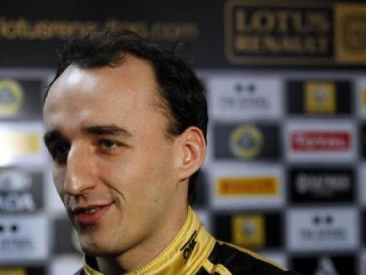 Robert Kubica jeszcze przed wypadkiem w barwach zespołu...