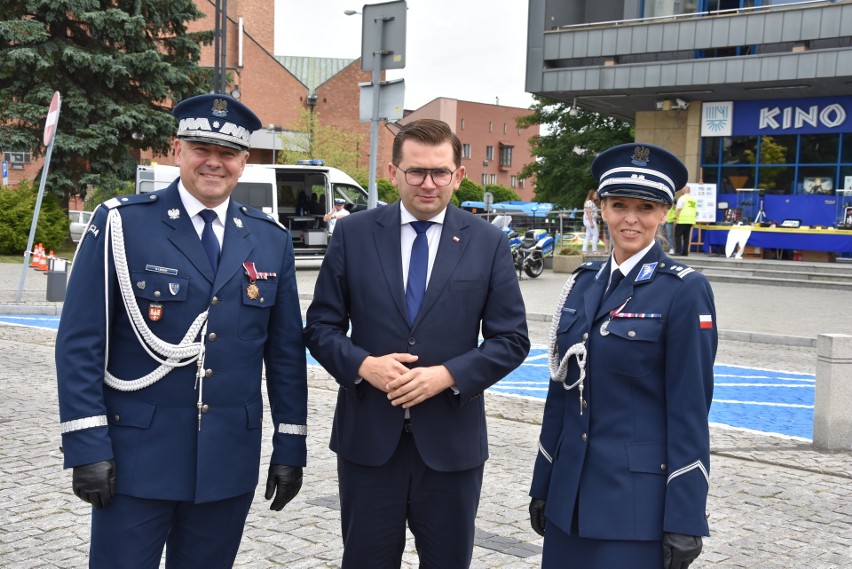 Powiatowe obchody Święta Policji w Chrzanowie.