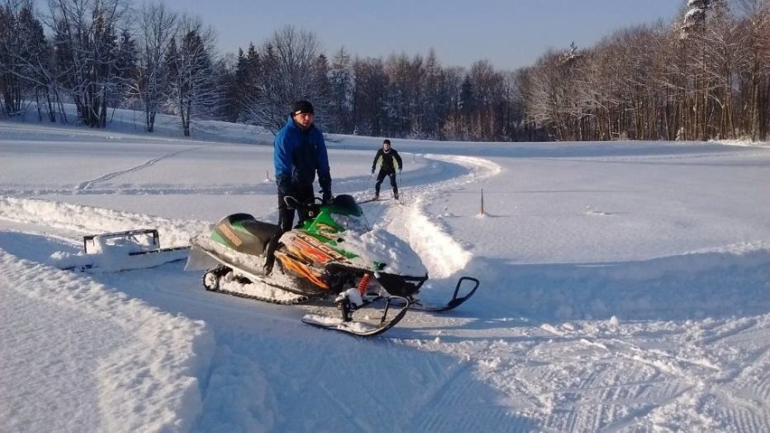 Zima 2017 na Kaszubach - trasy biegowe narciarskie czynne w Kartuzach [ZDJĘCIA]
