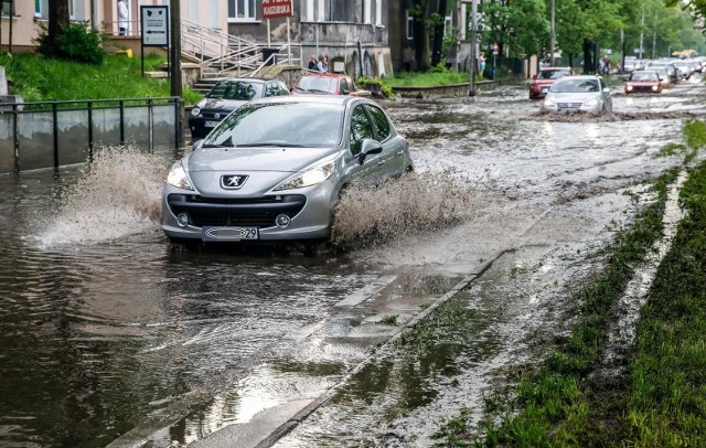 Gwałtowne burze przechodzą nad Polską