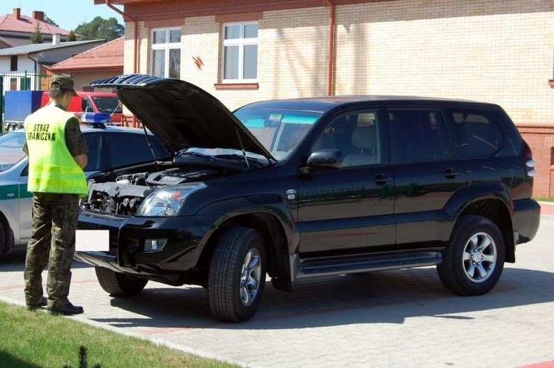 Toyota land cruiser była kradziona