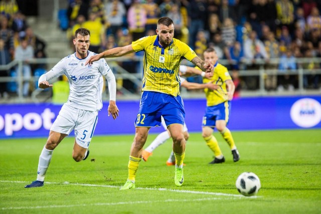 Na zdjęciu: Aleksandr Kolev (Arka Gdynia).