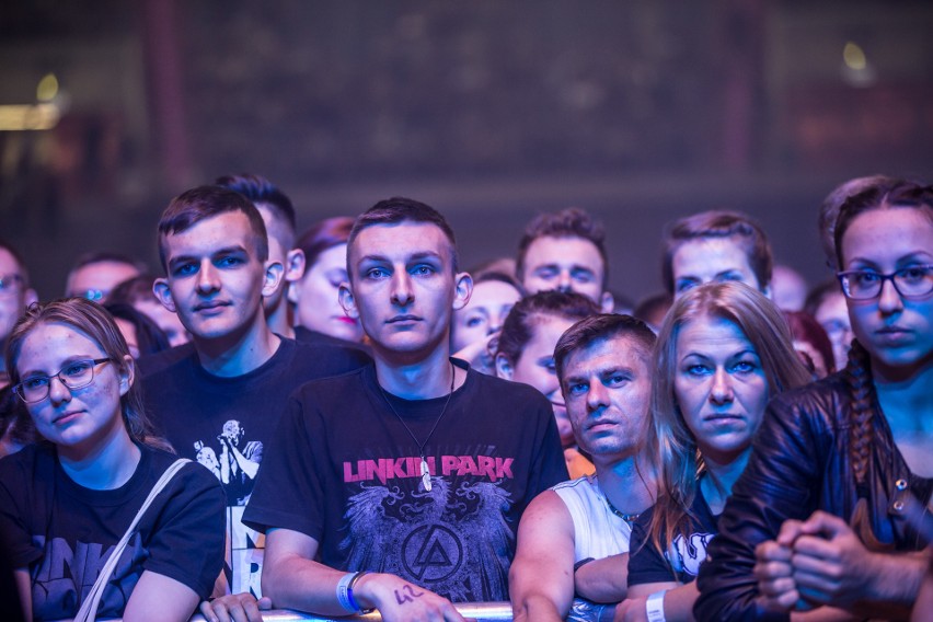 Publiczność na koncercie Linkin Park w Tauron Arenie Kraków...