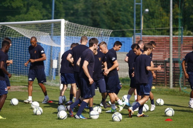 W tym tygodniu piłkarze Pogoni będą trenować na własnych obiektach.