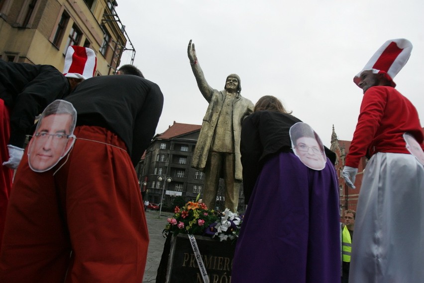 Złoty Donek, czyli "pomnik" premiera Tuska w Katowicach