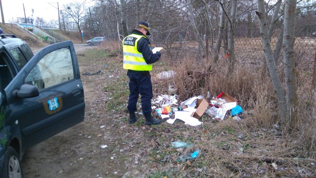 Wysypisko odpadów medycznych koło placu zabaw. Interweniowali strażnicy miejscy