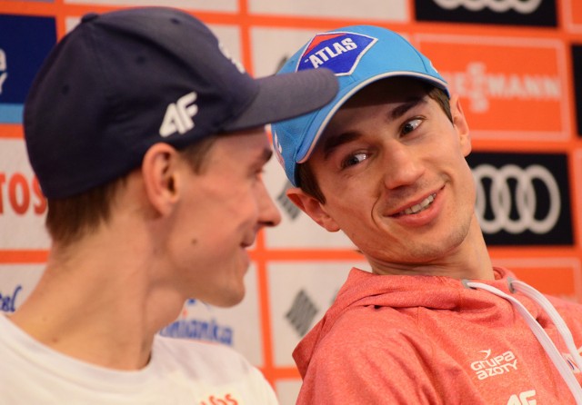 Piotr Żyła, Kamil Stoch.