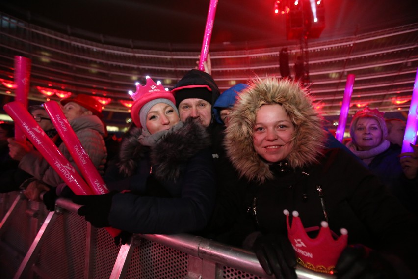 Sylwester z Polsatem na Stadionie Śląskim w Chorzowie....