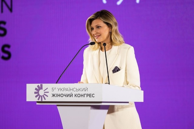 Ołena Zełeńska, żona ukraińskiego prezydenta, napisała list otwarty do światowych mediów