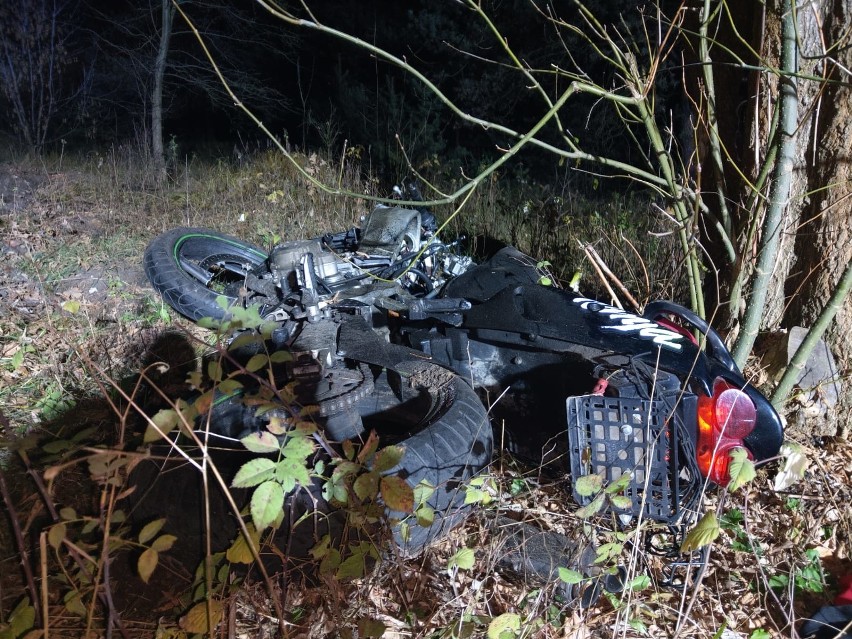 Śmiertelny wypadek motocyklisty w Tomaszowie. 23-letni...