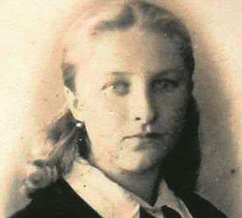 Zofia Roszkowska -Chojnowska, 1950 r. „Na wdzięczną pamięć…”