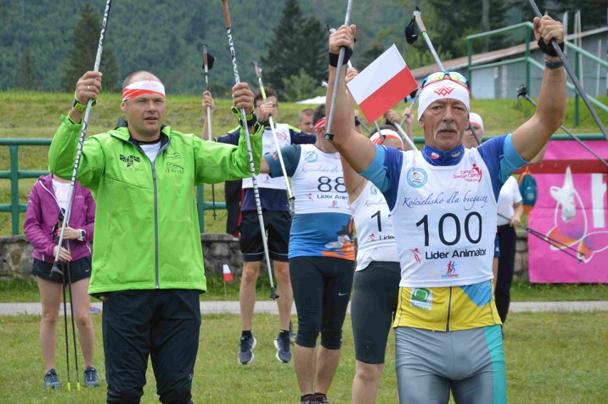 Kościelisko. Ścigali się w zawodach Nordic Walking. Wystartowała też Krystyna Guzik [ZDJĘCIA]