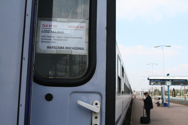 Z Łodzi Kaliskiej do Warszawy Wschodniej odjeżdża m.in. pociąg „Wokulski”. Czy w grudniu na tory wyjedzie „Machulski”?