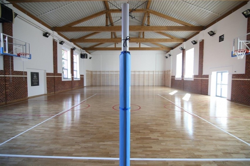 Sala gimnastyczna wyremontowana