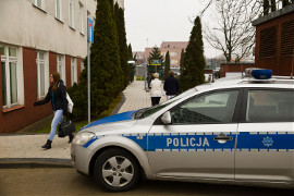 Alarm bombowy w USK w Białymstoku. Pielęgniarka zauważył podejrzany pakunek