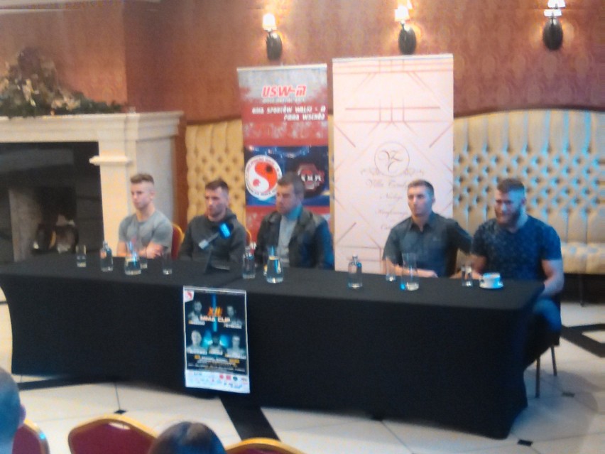 Konferencja prasowa przed XIII Galą MMA CUP Białystok 2019