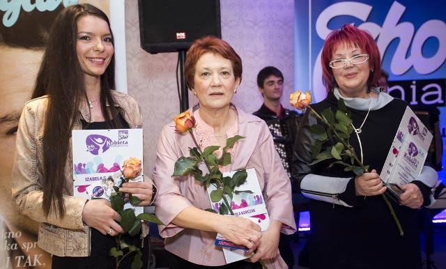 Laureatki plebiscytu w powiecie białobrzeskim to (od prawej): Anna Tchórzewska, Urszula Korczak, Izabela Dawidowska.