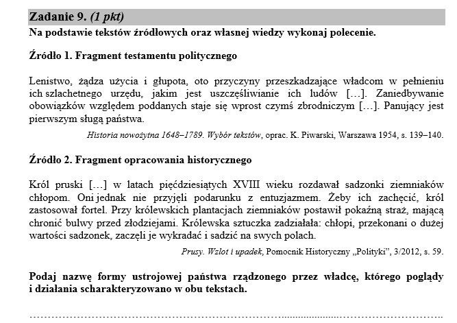 Stara matura 2016: HISTORIA rozszerzenie [ODPOWIEDZI, ARKUSZ CKE]