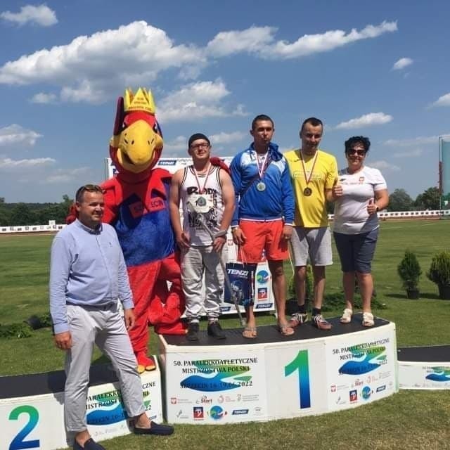 Łukasz Domański z Solca-Zdroju przywiózł medal z  50....