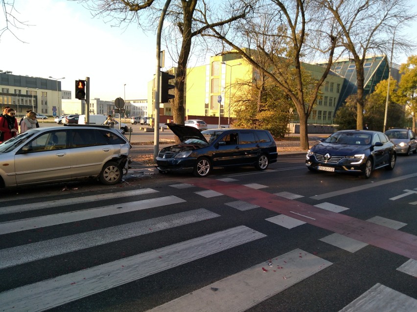 W wypadku została ranna jedna osoba.