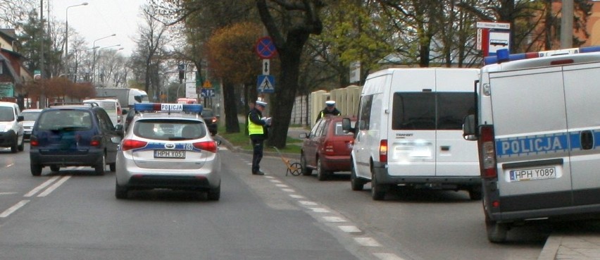 Wypadek w Radomiu. Znów przy przejściu, tym razem na ulicy Okulickiego