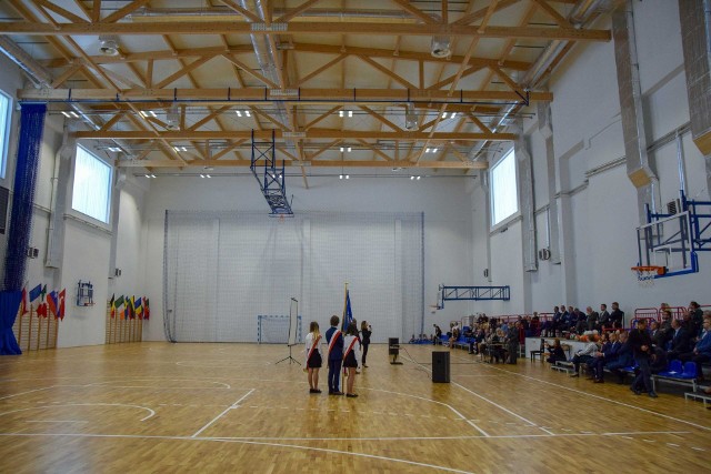 Nowa sala sportowa przy SP 14 w Przemyślu jest 10-krotnie większa od dotychczasowej.