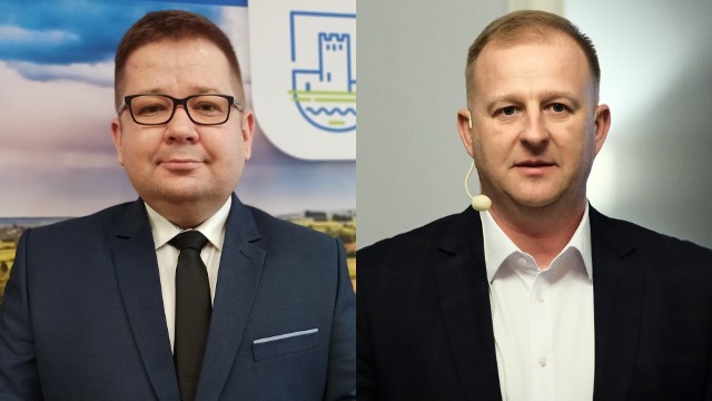 O fotel burmistrza Iłży walczą od lewej: Przemysław Burek i Marek Łuszczek.
