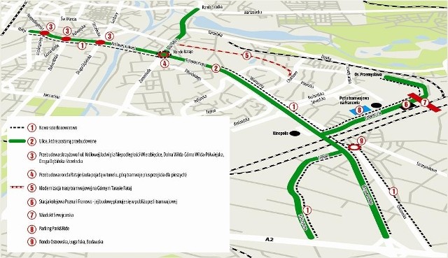 Inwestycje w Poznaniu - "Zintegrowany system transportu zbiorowego Poznań Rataje - Franowo" może zmienić miasto