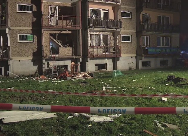 Wybuch gazu w bloku mieszkalnym w Bytomiu. 8 osób poszkodowanych