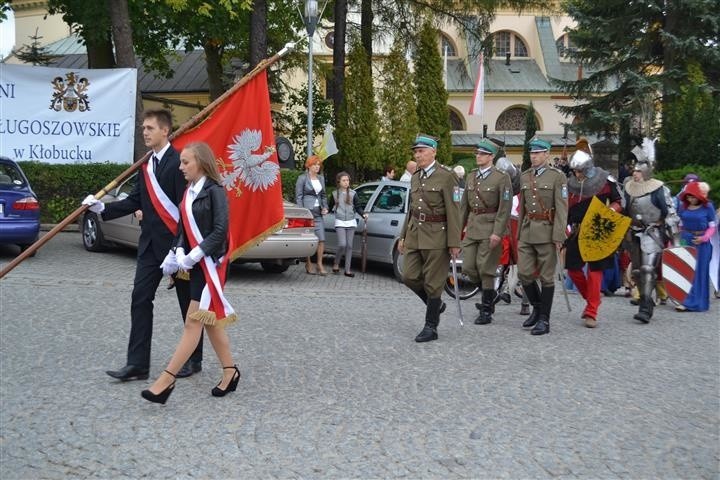 Odsłonięcie pomnika Jana Długosza w Kłobucku