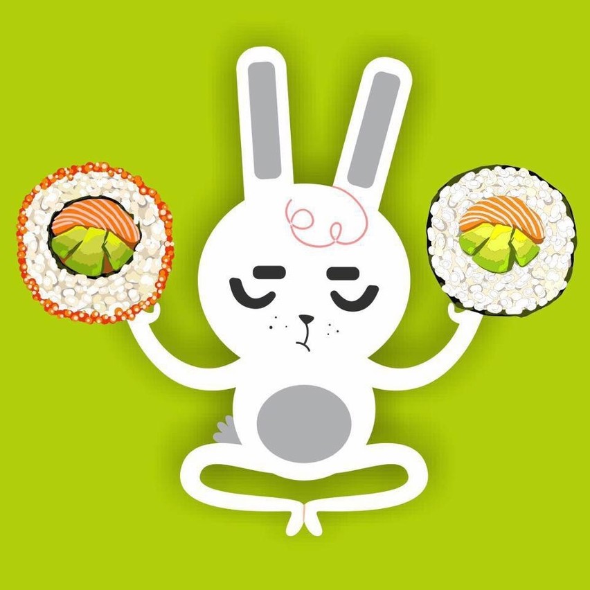 Bunny Handroll Sushi...